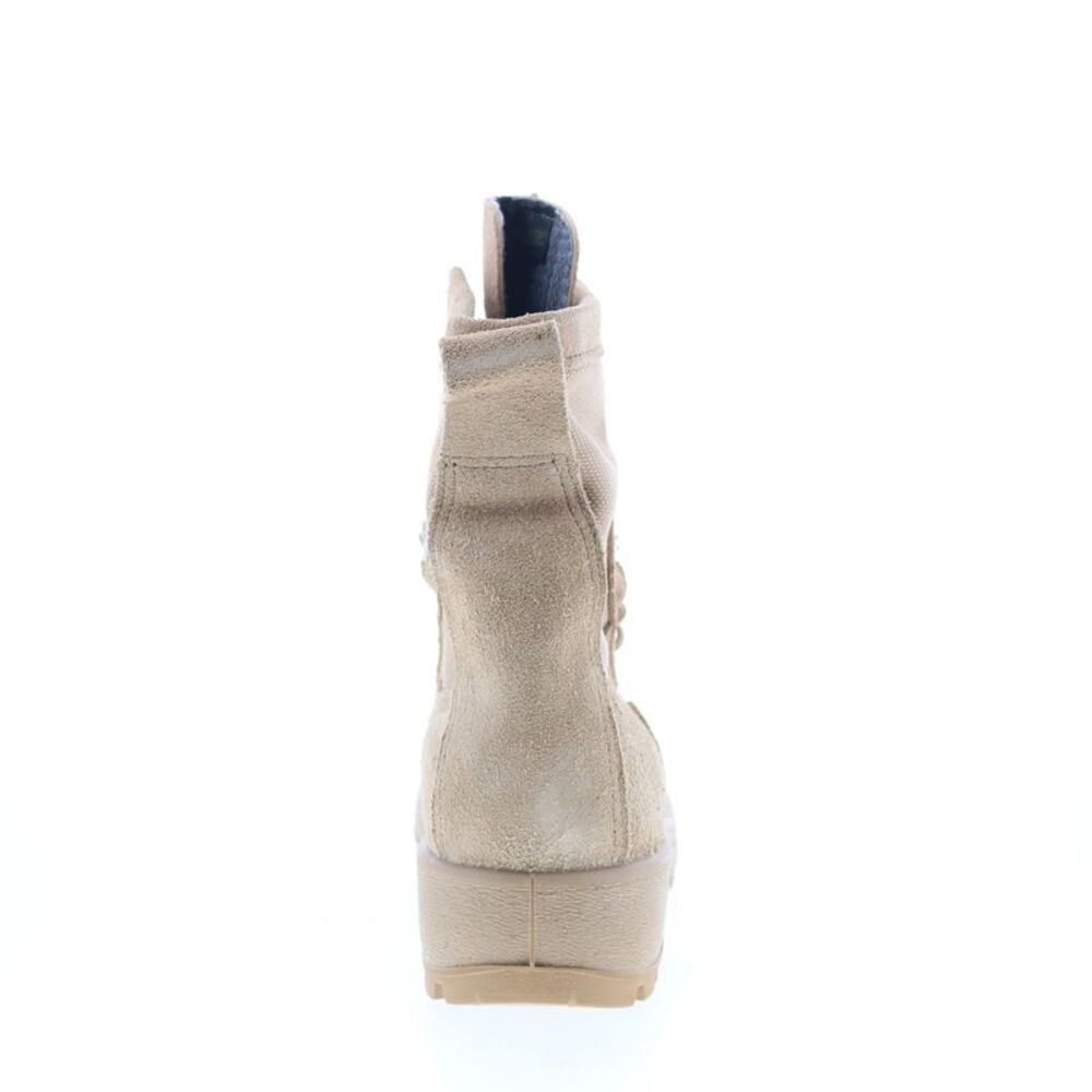 McRae Mens Army Temp Weather Beige Boots (NWT) - Picture 4 of 4